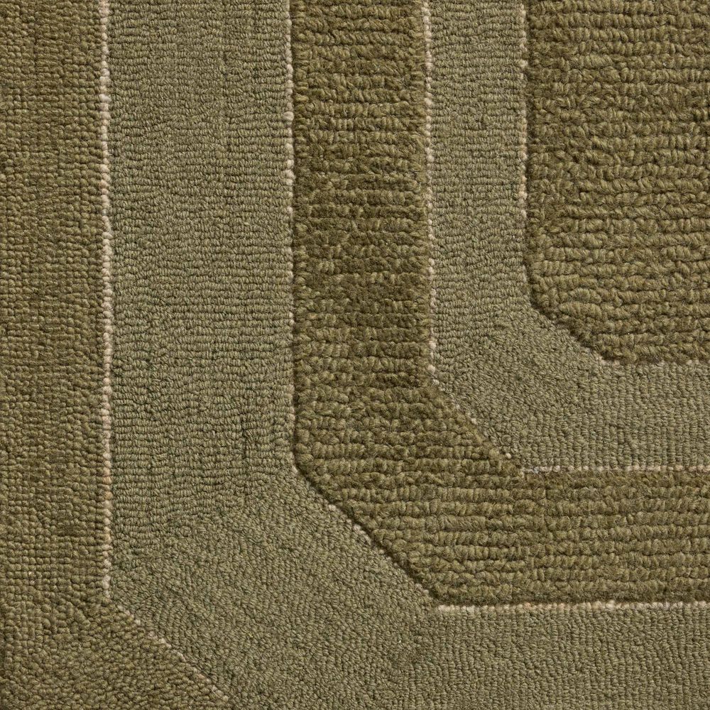 Loloi Clayton Olive 2&#39;6&quot; x 7&#39;6&quot; Runner, , large