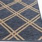 Trisha Yearwood Rug Collection Gather Minot 5"3" x 7"7" Cobalt and Natural Area Performance Rug, , large