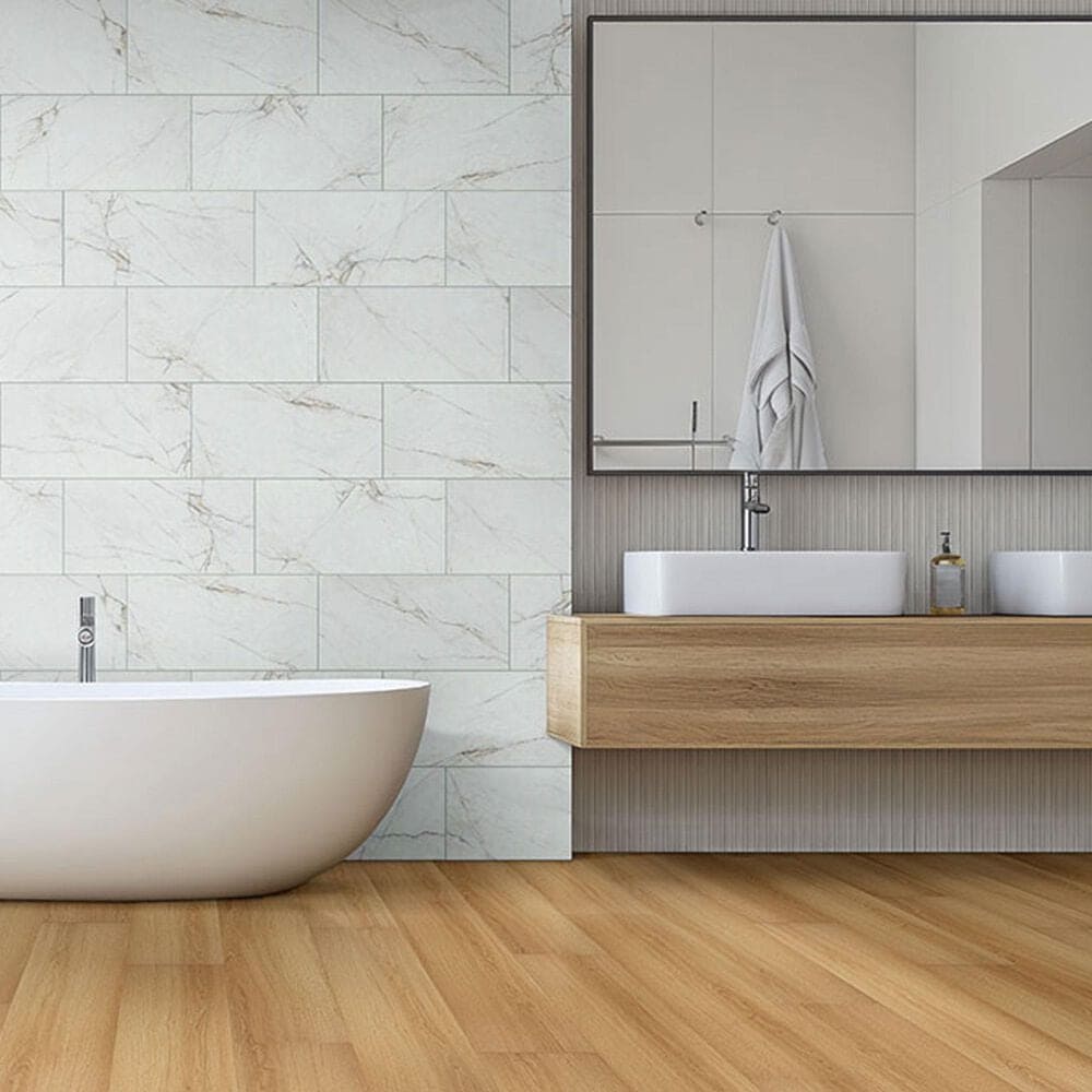 MS International Gems Bianco 5&quot; x 10&quot; Porcelain Tile, , large