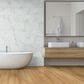 MS International Gems Bianco 5" x 10" Porcelain Tile, , large