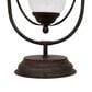 Creative Coop Decorative Metal Hourglass with White Sand in Rust, , large