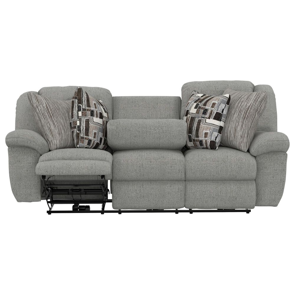 Catnapper Trifecta Power Reclining Sofa with Drop Down Table in Nature, , large