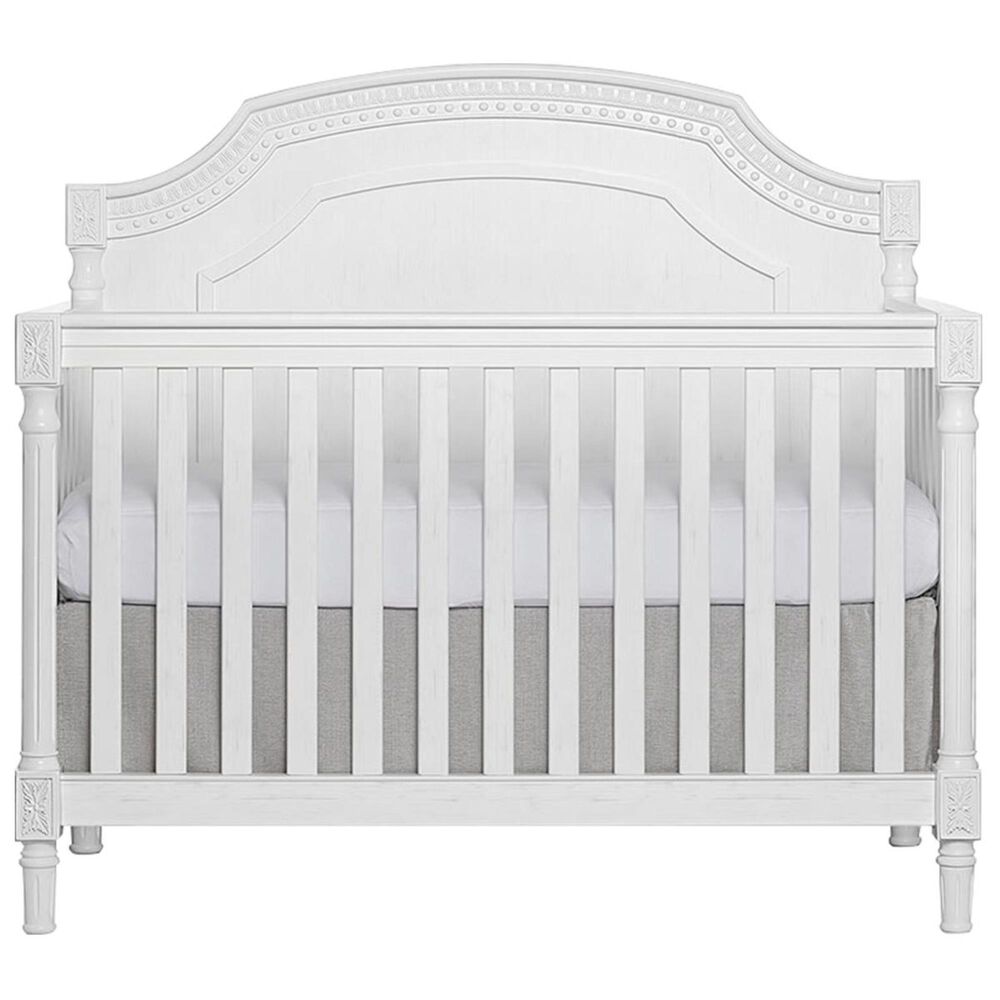 Evolur Julienne Crib in Brush White, , large