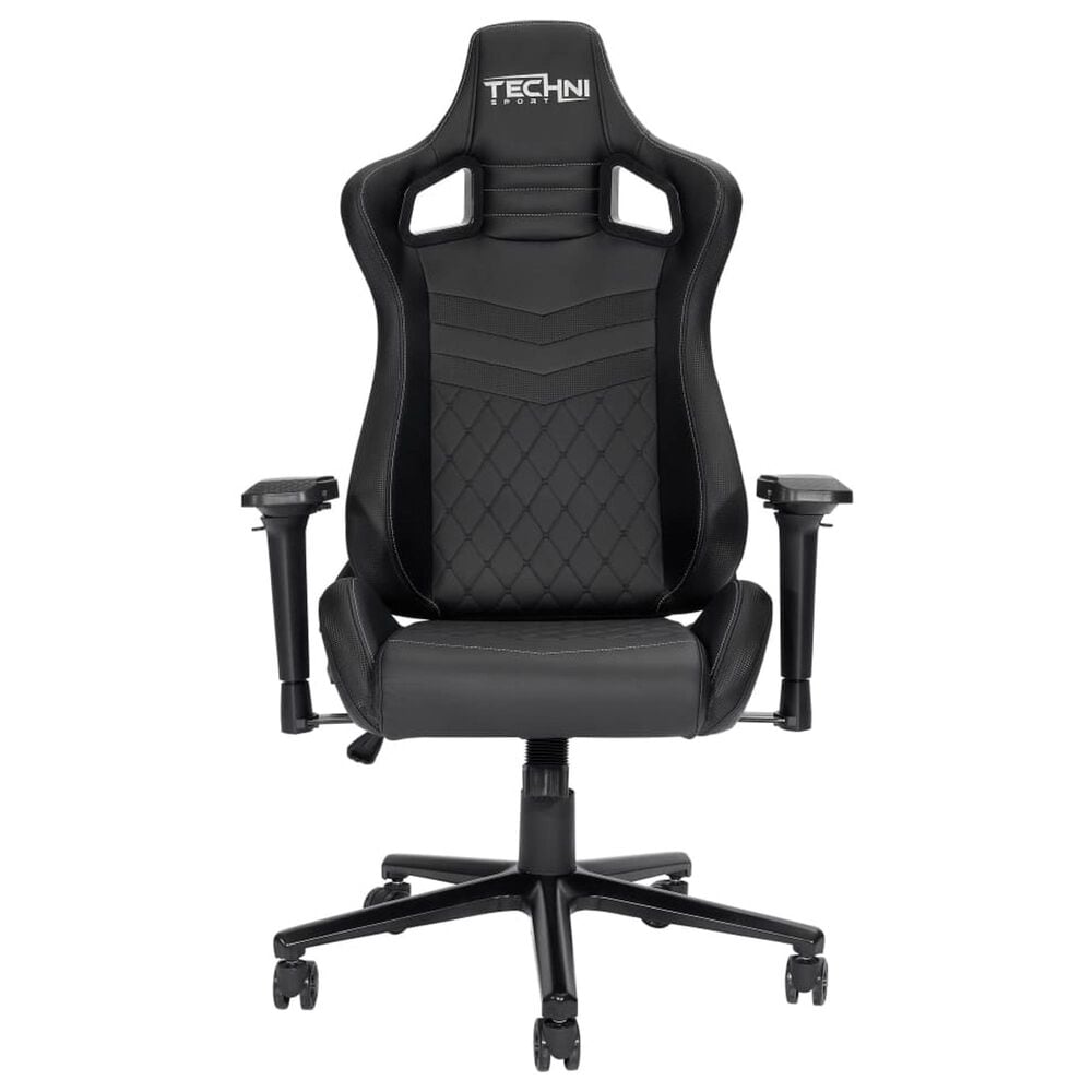 Techni Sport GameMaster Gaming Chair in Black, , large