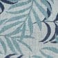 Nourison Garden Oasis Nature Blue 3" x 5" Indoor/Outdoor Area Rug, , large