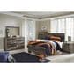 Ashley Derekson Full Panel Bed in Walnut and Gray, , large