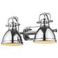 Golden Lighting Duncan 2-Light Bath Vanity in Chrome, , large