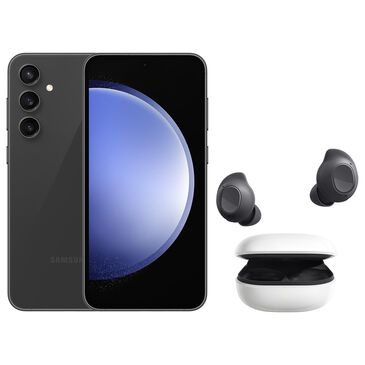 Samsung Galaxy S23 FE 6.4" 128GB (Unlocked) in Graphite with Graphite Galaxy Buds FE, , large