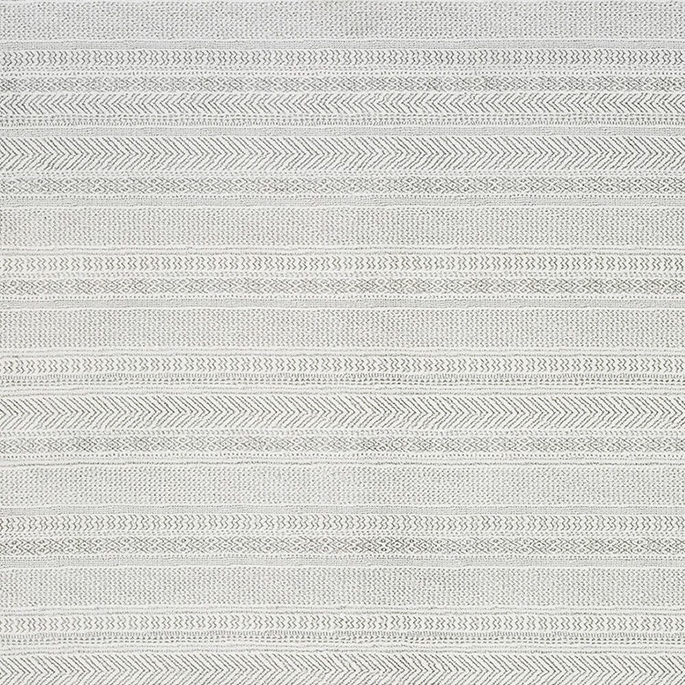 Oriental Weavers Montecito Geo Stripes 2&#39;3&quot; x 7&#39;6&quot; White Runner, , large