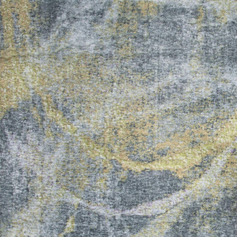 Kas Oriental Rugs Roxy Visions 2&#39; x 7&#39; Grey and Gold Runner, , large