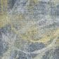 Kas Oriental Rugs Roxy Visions 2" x 7" Grey and Gold Runner, , large