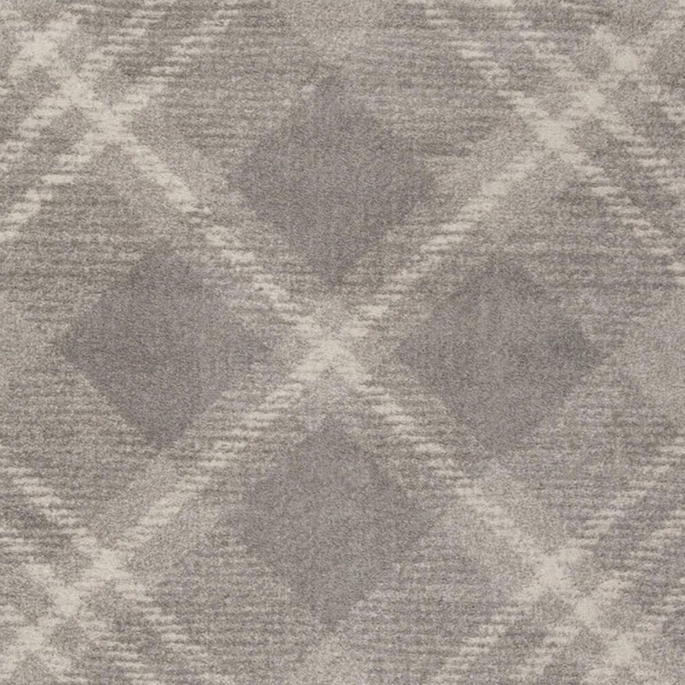 Safavieh Adirondack ADR129B 6&#39; Round Light Grey and Ivory Area Rug, , large