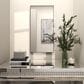 Maple and Jade 36" x 18" Rectangular Wood Wall Mirror with Thin Minimalistic Frame in Oiled Black, , large