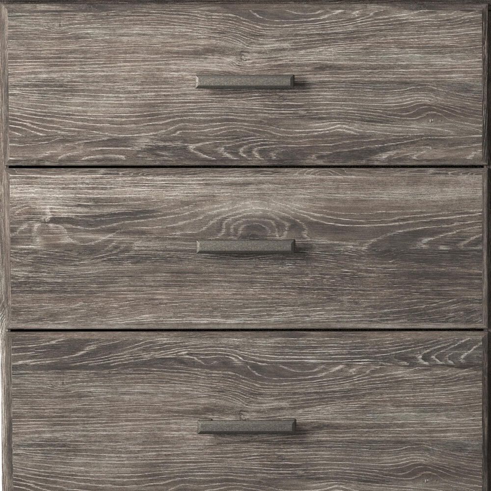 Ashley Ralinksi 3-Piece Twin Panel Bed Set in Gray, , large