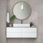 Shaw Layered Earth Grey 24" x 48" Porcelain Tile, , large