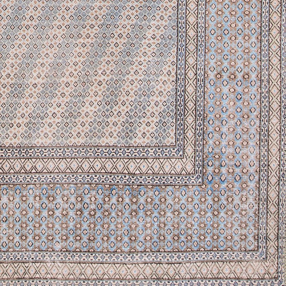 Momeni Afshar 7&#39;6&quot; x 9&#39;6&quot; Blue Area Rug, , large