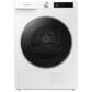 Samsung 2.5 Cu. Ft. Front Load Washer and 4.0 Cu. Ft. Heat Pump Dryer Laundry Pair in White, , large