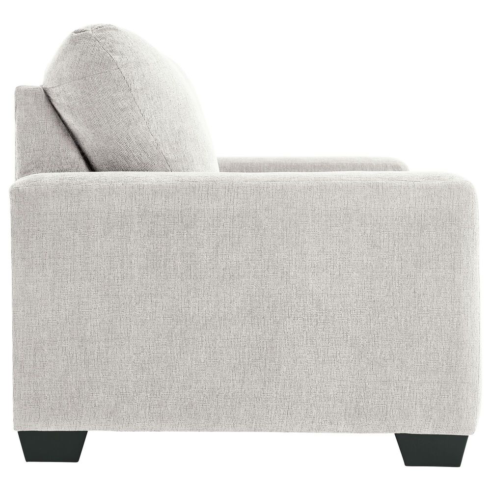 Ashley Rannis Stationary Twin Sofa Sleeper in Snow, , large