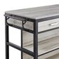 Crystal City Carson Counter Island in Gray and Black, , large