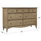 Riva Ridge Provence 7 Drawer Dresser in Patine, , large