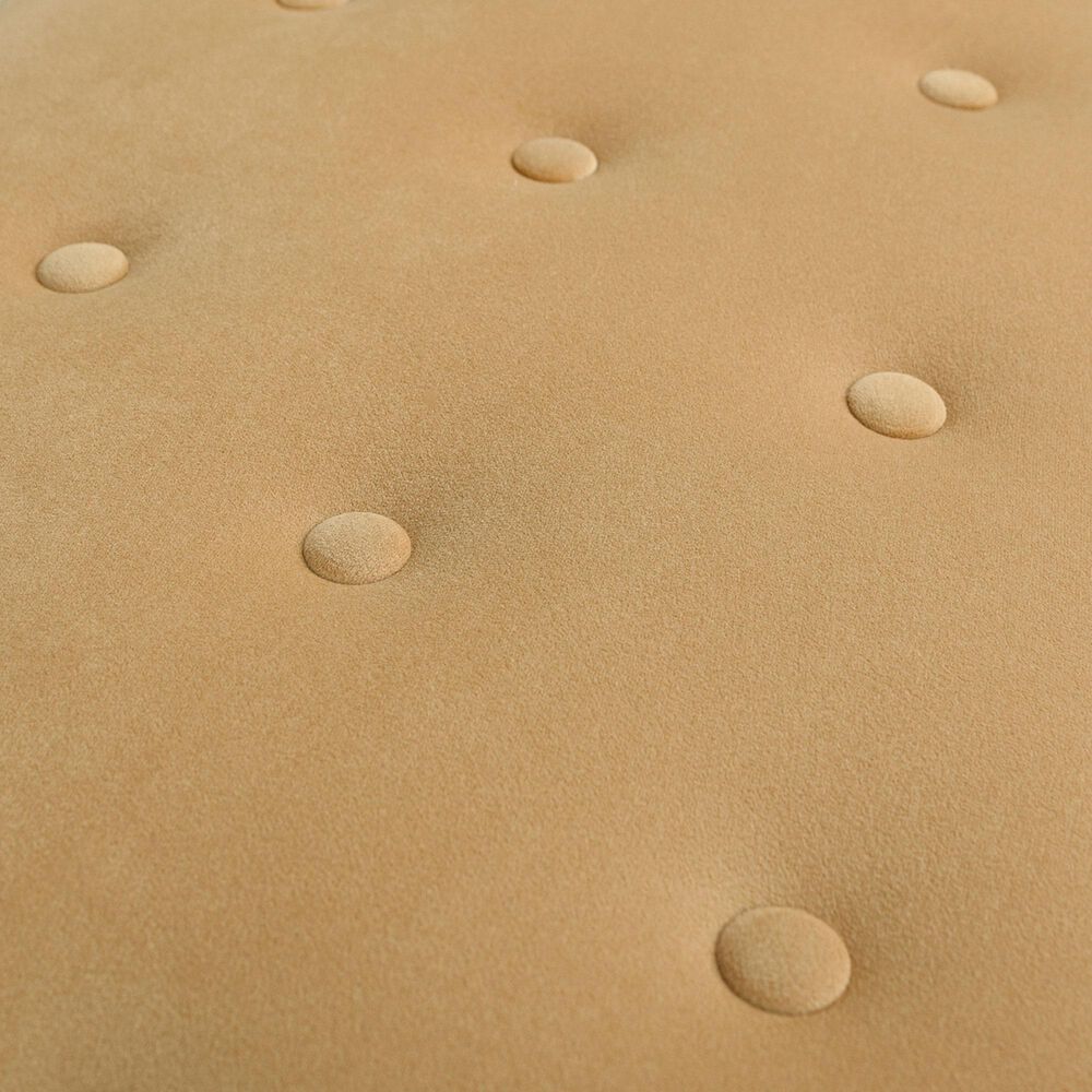 Jennifer Taylor Home Melinda Storage Bench with Tufted Bullion Fringe in Gold, , large