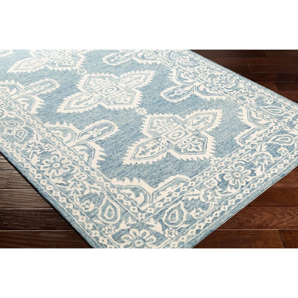 Surya Granada 9&#39;9&quot; x 13&#39;9&quot; Ice Blue, Light Beige and Blue Area Rug, , large