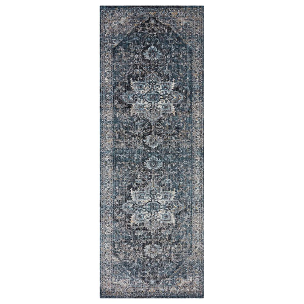 Loloi II Samra SAM-01 2"7" x 12" Denim and Grey Runner, , large