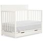 Evolur Meadowbrook 4-In-1 Convertible Crib with Drawer in Cannolia Cream, , large