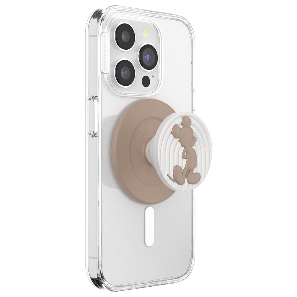 PopSockets Disney Luxe MagSafe PopGrip in PopOut Latte Mickey, , large