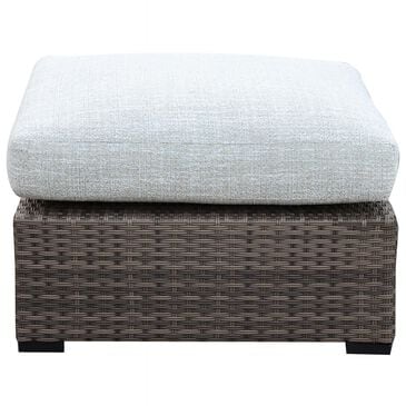 Amber Shores Mendocino Patio Ottoman, , large