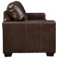 Ashley Santorine 3-Piece Stationary Living Room Set in Dark Brown, , large