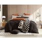 Sunday Citizen Checkerboard Throw in Mocha and Sahara Tan, , large