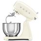 Smeg 5-Quart 50"s Retro Style Stand Mixer in Cream, , large