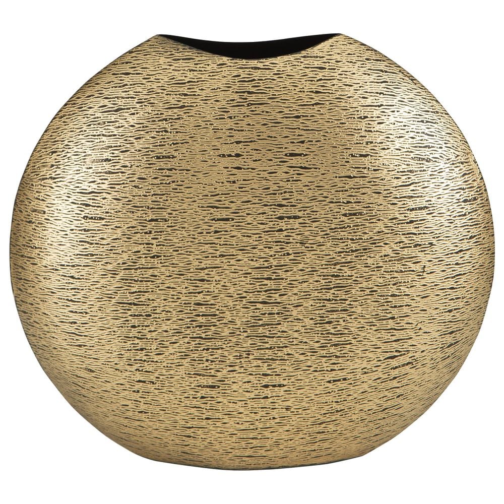 Ashley Iansboro 12" Vase in Antique Gold, , large