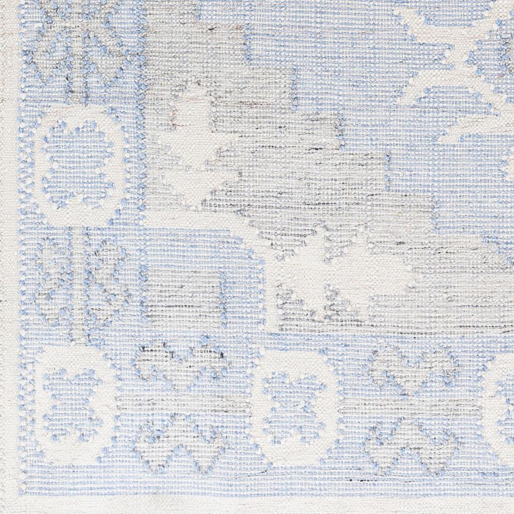 Surya Bursa 5&#39; x 7&#39;6&quot; Light Blue, Cream, Gray and Black Area Rug, , large
