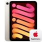 Apple iPad Mini Wi-Fi + Cellular 128GB - Starlight with 2-Year AppleCare+, , large