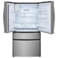 Frigidaire Gallery 4 PC Kitchen Package with 26.3 Cu. Ft. Standard-Depth 4-Door French Door Refrigerator, 30" Induction Range with Total Convection, 1.9 Cu Ft Over the Range Microwave with Air Fry, and 24" Built-In Pocket Handle Dishwasher with CleanBoost, , large