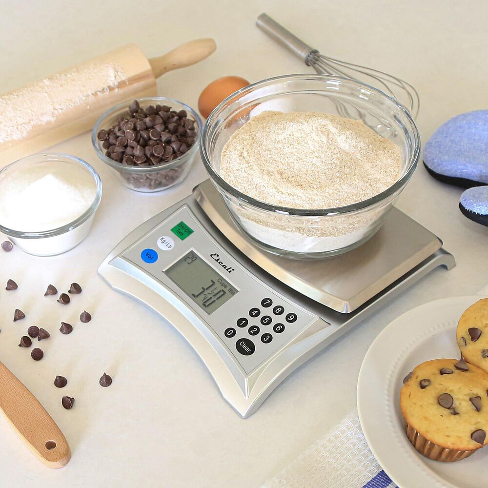 Kitchen Supply Pana Baking Scale in Silver, , large