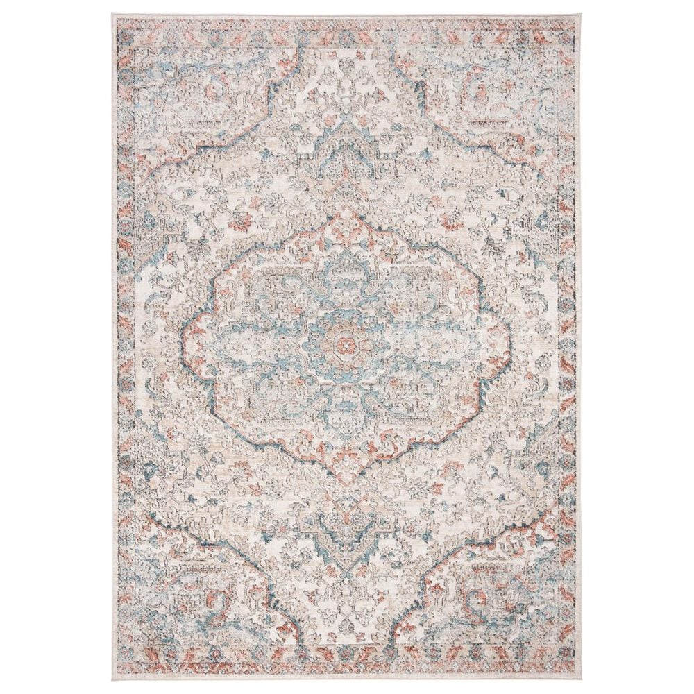 Safavieh Oregon ORE812 4" x 6" Grey and Blue Area Rug, , large