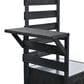 HOMLUX 62.3"" Outdoor Kitchen Island in Black, , large