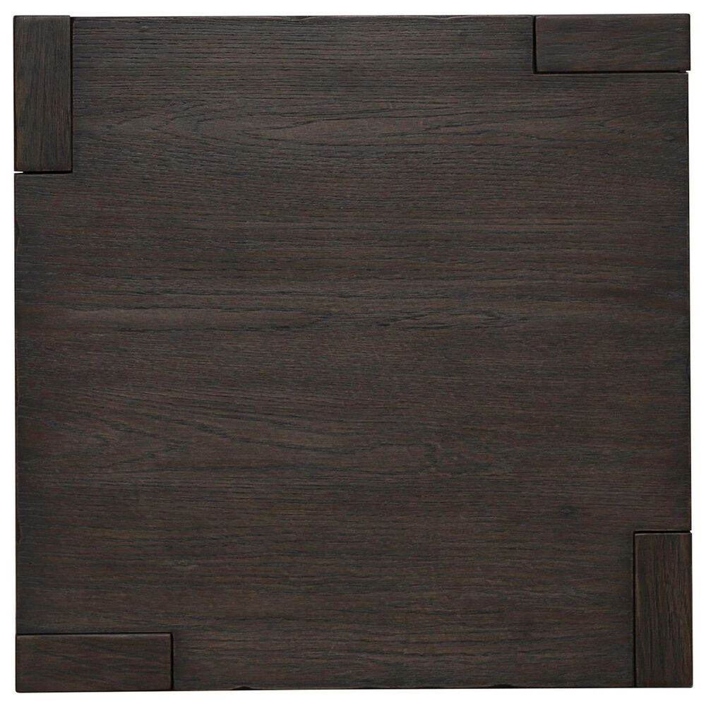 Belle Furnishings Lennox Hill Square End Table in Bark, , large