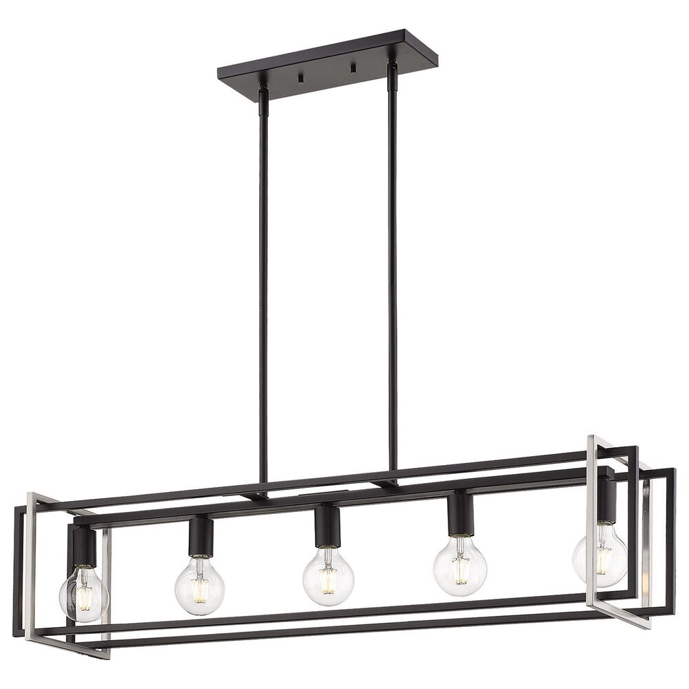 Golden Lighting Tribeca Linear Pendant in Matte Black, , large