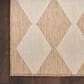 Nourison Positano Geometric Jute 5" x 7" Indoor/Outdoor Area Rug, , large