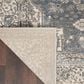 Nourison Quarry 3" x 5" Grey and Ivory Area Rug, , large
