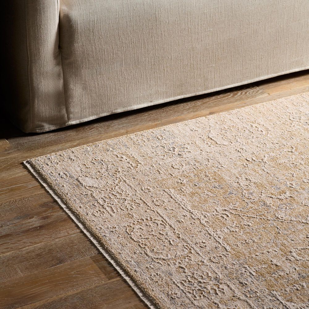 Jaipur Vekhea Yellow and Gold 7'9" x 9'9" Area Rug, , large