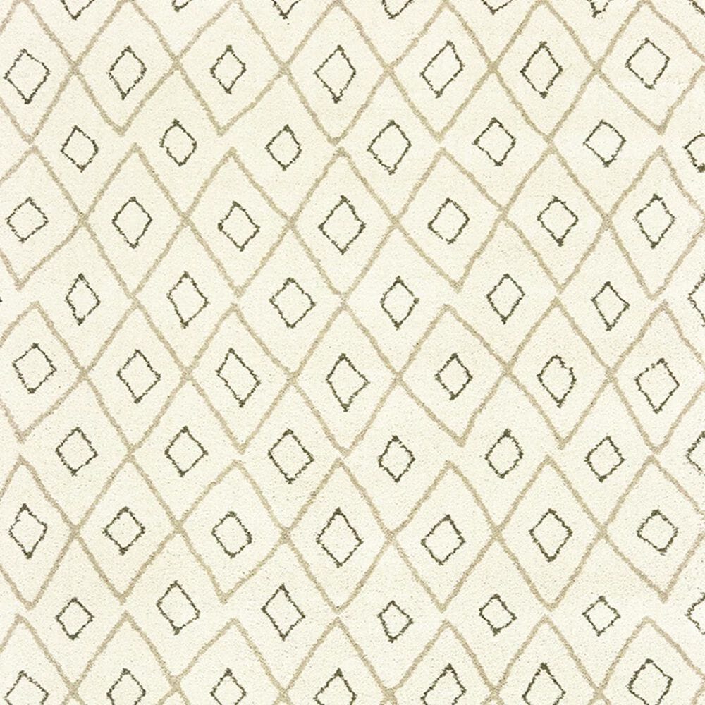 Oriental Weavers Carson 3943G 3&#39;10&quot; x 5&#39;5&quot; Ivory Area Rug, , large