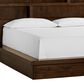 Riva Ridge King Platform Bed in Brownstone, , large