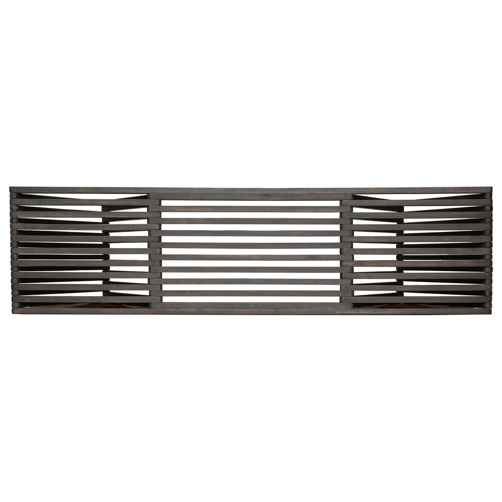 Hearth and Haven Metropol Patio Bench in Dark Grey, , large
