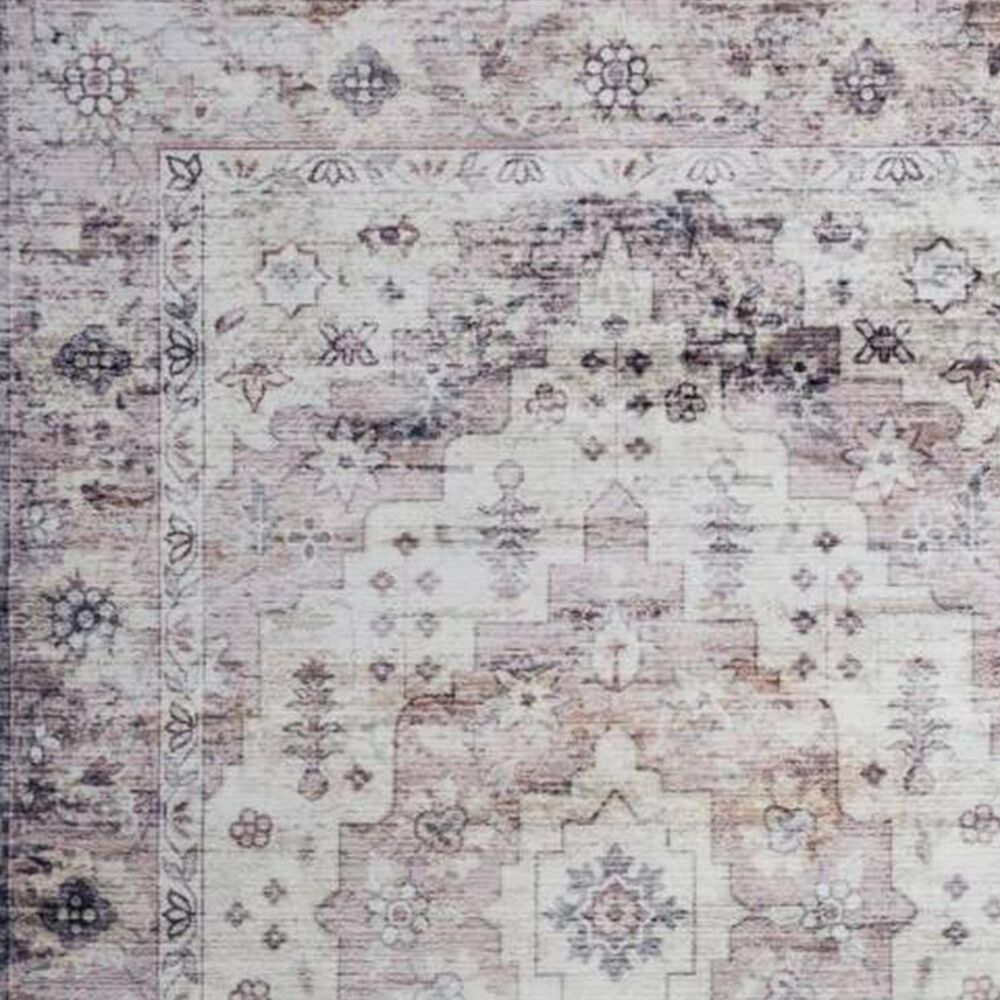Central Oriental Trisha Yearwood Belmont Dalinda 7&#39;10&quot; x 9&#39;6&quot; Purple and Ivory Area Rug, , large
