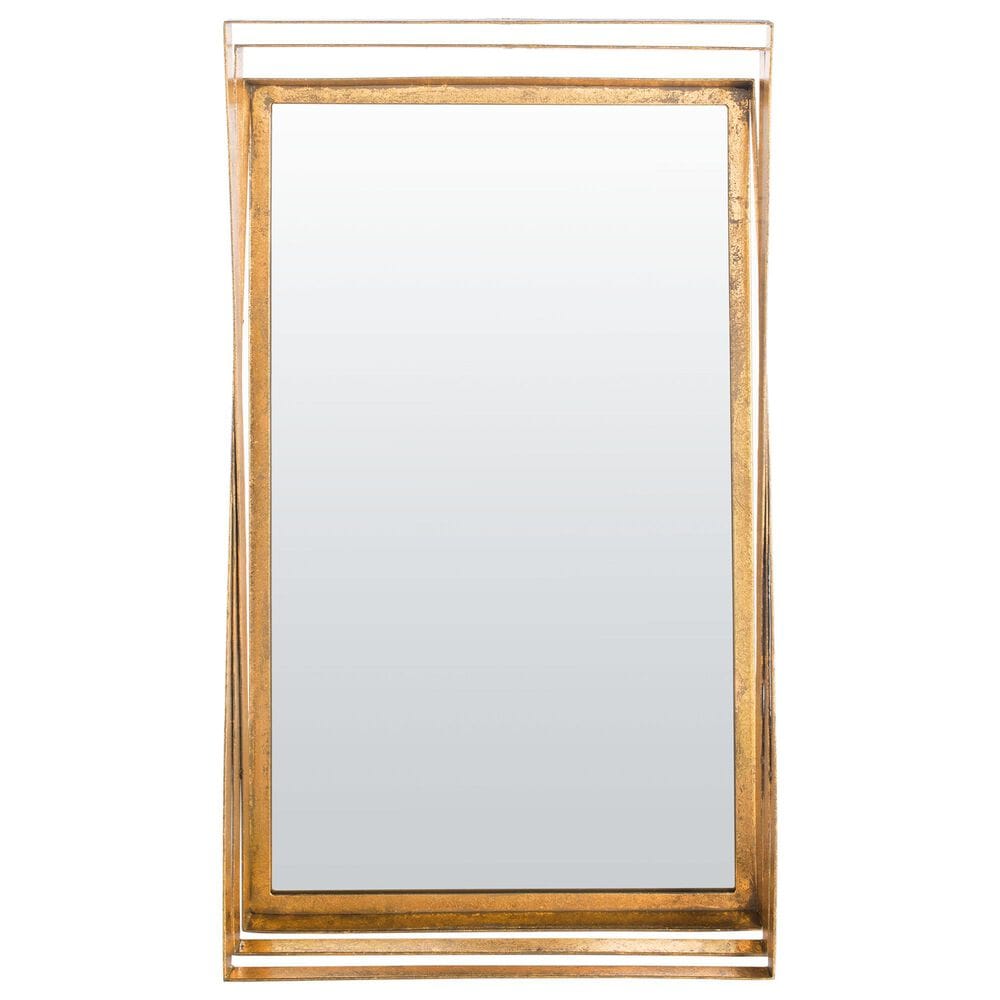Safavieh Resa Mirror in Gold Foil, , large